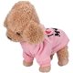 thumbnail image 2 of Abrigo de invierno con capucha para perros/gatos - Conjunto elegante para perros pequeños tipo Teddy (rosa, talla S), 2 of 5