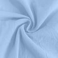 thumbnail image 6 of OIOLOYJM Men 2 Piece Outfit Linen Beach Short Sleeve Button Down Pocket Shirt and Elastic Waist Pajama Pants Casual Relaxed Fit Vacation Sleep Pj Sets Light Blue S, 6 of 6