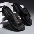 thumbnail image 1 of Zapatillas de estilo para hombre, ropa de calle, verano, moda, suela gruesa, hogar, deportes, playa, sandalias y zapatillas de una palabra para hombre, 1 of 5