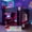 Red, variant on Heavy-Duty Full Size Loft Bed with Desk, Storage Headboard, Drawers & Hanging Rod, Gaming Loft Bed with Light, Teens Loft Bed (Green)
