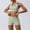 Green(Shorts Set), variant on PISONIC 2 Piece Workout Sets for Women Halter Sports Bra Tank Gym Biker Shorts Outfits