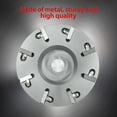 thumbnail image 5 of Shoe trimmer,Plate Wood Cattles Cow Livestock Wheel Knife Tool Livestock 8 Cow Disc Metal Nipper Disc Plate With Disc Alloy Wood Disc, 5 of 6