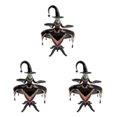 thumbnail image 3 of Decodeary Witch Tabletop Pendant Display Stand Gift For Halloween Enthusiasts And Party Decorations Display Stand Home black S 3Set, 3 of 6