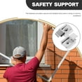 thumbnail image 4 of Phenofice 2Pcs Screen Window Fixing Clip Metal Silver for Window Screen Repair, 4 of 8