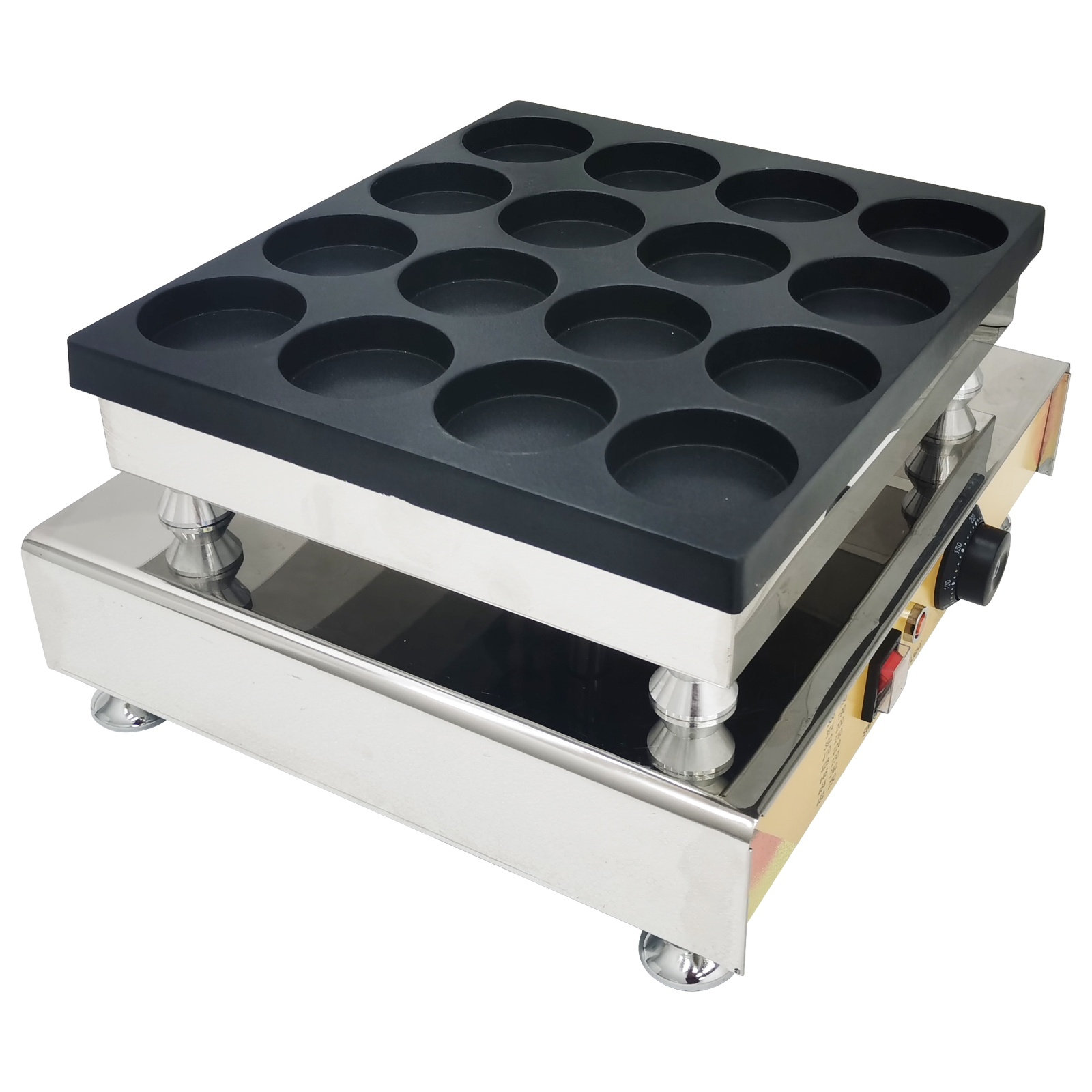 Techtongda 16pcs Nonstick Electric Red Bean Cake Waffle Maker Machine