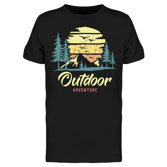 Outdoor Adventure Landscape Tee Men's -Image by Shutterstock