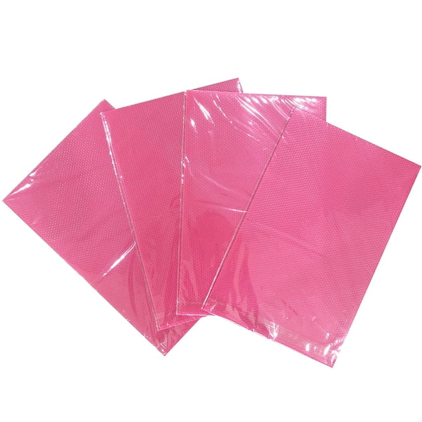 Cateissary Alfombrilla lavable antideslizante para frigorífico, 16 piezas, estantería para armario, alfombrillas impermeables a prueba de aceite para Suministros de limpieza para el hogar Rosa Rosa Cateissary HA066831-08