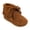 Brown, variant on Suede Fringe Bootie (Infant/Toddler), Brown 1 Infant