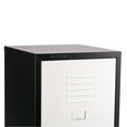 thumbnail image 4 of AdirOffice ALHI62901BW Steel Storage Locker, 1 Tier, 15 x 15 x 48 in., Black Body & White Doors, 4 of 6