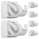 thumbnail image 1 of GOOHOCHY 6 soportes para barra de cortina de ducha para el hogar., 1 of 8