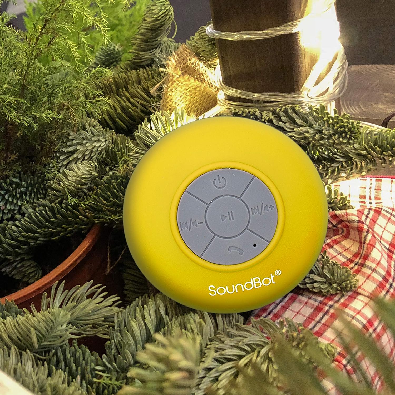 SoundBot 1.59 oz Portable Bluetooth Speaker, Yellow, SB510 - image 8 of 8