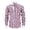 Red-B, variant on LIIPEE Stripes Graphic Dress Shirt For Men Long Sleeve Turn Down Collar Button Up Shirts Male Comfortable Formal Business Tops,XL