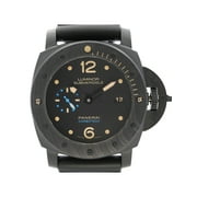 Pre-owned Panerai Submersible 1950 3 Days Carbotech Watch PAM00616 (Like New)