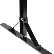 Glide Gear OH100 Professional Metal Overhead Table Top Mount Stand, Black, 1