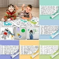 thumbnail image 1 of Children'S Drawing Roll, Diy Sticky Color Filling Paper Early Educational Toys, 1 of 3