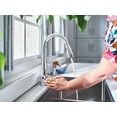 thumbnail image 2 of Haelyn Touchless Single-Handle Pull-Down Sprayer Kitchen Faucet with MotionSense Wave and Power Clean in Chrome, 2 of 12
