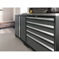 thumbnail image 6 of NewAge Products Pro Series Platinum 8 Piece Cabinet Set, Heavy Duty 18-Gauge Steel Garage Storage System, Slatwall / LED Lights Included, 6 of 10