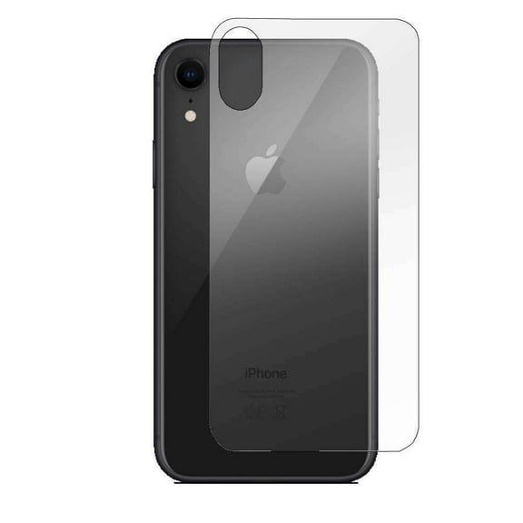 AMZER Back Tempered Glass for iPhone Xr 9H Bubble Free Protector Anti Scratch Protector Guard for iPhone Xr