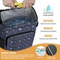 thumbnail image 2 of Celestial Moon and Stars Cooler Backpack, Space Exploration Design, Leakproof and Insulated for All-Day Outdoor Use, 2 of 6