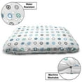 thumbnail image 3 of Industrial Pet Bed, Repetitive Pattern with Gear Wheels on Plain Backdrop, Chew Resistant Pad for Dogs and Cats Cushion with Removable Cover, 24" x 39", Sky Blue Seafoam, by Ambesonne, 3 of 4