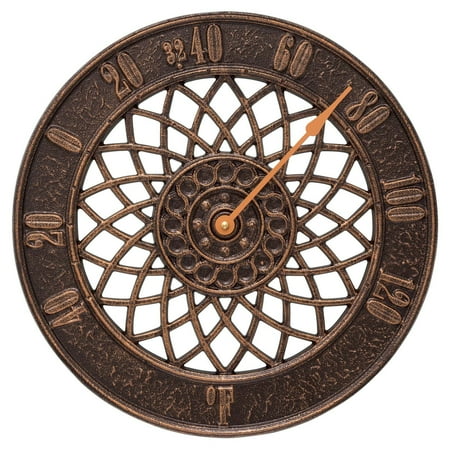 Whitehall Products Spiral 14-in. Indoor/Outdoor Wall Thermometer