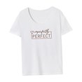 thumbnail image 4 of Camiseta para mujer, camiseta ligera con cuello redondo para uso diario, regalo de viaje para mujer S, 4 of 7
