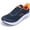 BlueOrange, variant on MAFEKE Men’s Slip On Wide Toe Box Walking Shoes – Arch Support Orthotic Sneakers for Plantar Fasciitis, Wide Width for Running & Tennis