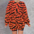 thumbnail image 2 of Dyegold Oversized Sweaters For Women Ladies Women Sweatshirts Fall Sweaters Cotton Linen Fall Fashion 2023 ​Halloween Tops ​Women's Fashion ​My Orders, 2 of 5