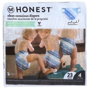 The Honest Company Diapers Orng Youcute Sz4 23 Pk - Pack Of 4