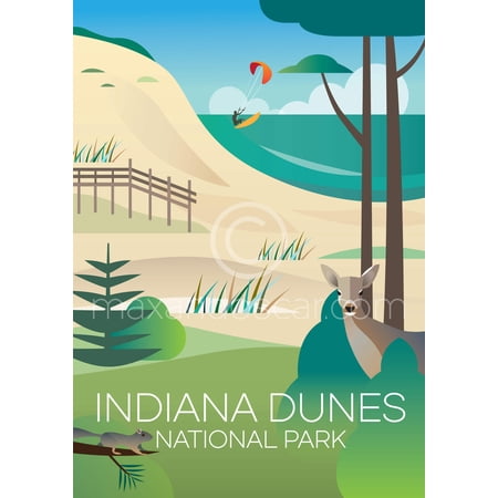 INDIANA DUNES NATIONAL PARK PRINT