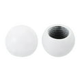thumbnail image 4 of Uxcell M10 Thread Ball Lamp Finials Cap Knob Lamp Decoration Screw Caps for Lamp Harp Holder's Top White 10 Pack, 4 of 7