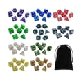 thumbnail image 1 of 70x Dados Poliédricos Acrílicos Con Bolsa De Almacenamiento Juguete De Entretenimiento Para D20 D6 Estilo C Sunnimix dados de juego, 1 of 8