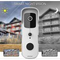 thumbnail image 5 of Wireless Doorbell with 1080P Camera Outdoor Waterproof WiFi Connected Doorbell Video Door Phone with Chime Rechargeable Battery Two-Way Audio Night Vi, 5 of 5