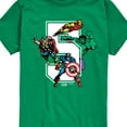 thumbnail image 3 of Marvel The Avengers - Birthday 5 - Toddler And Youth Short Sleeve Graphic T-Shirt, 3 of 5