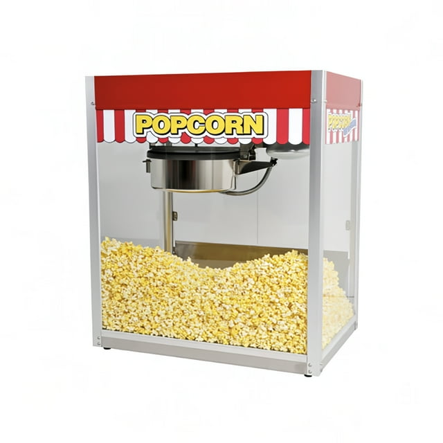 Paragon 1116810 Popcorn Machine w/ 16 oz Kettle & Red Finish, 120v