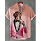 thumbnail image 3 of Camisas de playa con estampado 3D de monos divertidos, camisas casuales hawaianas de playa, blusas de manga corta para hombre y mujer con botones, 3 of 4