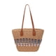 thumbnail image 2 of Bolso de hombro para mujer, bolso bandolera, bolso tote portátil, bolso de playa tejido para el trabajo. Azul caqui, 2 of 9