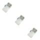 thumbnail image 3 of Scienceny 200 Pieces Professional 3mm Copper Crimp Plug-In Terminal Connector Wire High Terminal Press Connectors Electric Strength Set Type1 NO1 Scienceny CBP493203, 3 of 6