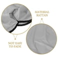 thumbnail image 3 of Miangastore Patio Swing Cover Replacement Sun Protection Rainproof 1Set 75X52X6In, 3 of 8