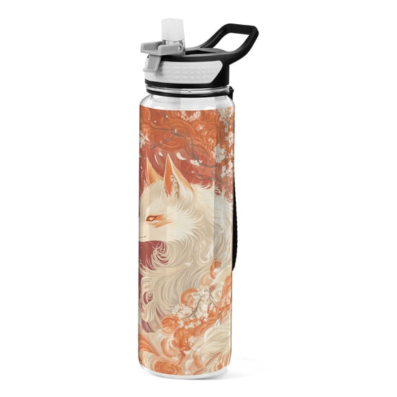 BZSMCE Sport Bottle The Whispers Of Flame Outdoor sports Water Bottle Size: 10.4x3in
