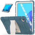 thumbnail image 4 of XYX Case for Samsung Galaxy Tab A7 10.4 inch (SM-T500/SM-T505/SM-T509), Dual Layer Slim Heavy Shockproof Rugged Protective Cover Case with Kickstand (Cornflower Blue), 4 of 7