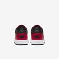 thumbnail image 5 of Jordan Unisex Kids Athletic Shoes Low Top, Pebbled Swoosh, Gym Red/Black-White, Size 4.5, 5 of 8