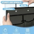 thumbnail image 3 of Over the Door Shoe Organizer, 35 Pockets Mesh Shoe Organizer Door Hanger, Large Hanging Shoe Rack Holds Up to 40 lbs, Closet Shoe Behind Door Shoe Rack, Gray Durable Shoe Storage Hanging Bag, 3 of 7