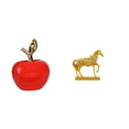 thumbnail image 1 of Estatua,Estatua de fruta artificial Escultura Artesanías,Colección de figuras de cerámica para decoración del hogar,Estatuas de caballos,Estatuas de caballos Figura de caballo Figura de, 1 of 8