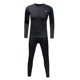 thumbnail image 5 of Conjunto de ropa interior térmica de invierno para hombre, cálido, forrado con vellón, pantalones de capa base, trajes deportivos para esquiar, METRO kusrkot Ropa interior térmica de esquí de invierno, 5 of 8