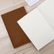 thumbnail image 5 of Libreta Pequeña de Piel Sintética | Libreta Gruesa | 21,2 X 14,8 X 2,5 Cm | Marrón | 1 Unidad, 5 of 6