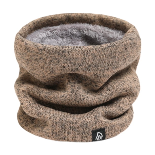 Calentador de cuello Salvador de invierno polaina suave regalo cubierta de máscara facial gruesa caqui