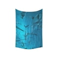 thumbnail image 2 of MYPOP Wall Art Dolphin Under the Blue Ocean Sea Hanging Wall Tapestry 40x60 inches, 2 of 3