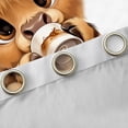 thumbnail image 4 of jejeloiu Highland Cow Leopard Print Curtains Pack of 2 (42x84 Each) Kids,Cute Farm Print Curtains Blackout, 4 of 7