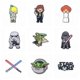 thumbnail image 2 of Croc Charms Star Wars series Kawaii DIY Shoe Accessories Disney PVC Master Yoda Wholesale lightsabers Girls Kids Gifts JC0108 Gao Jinjia LED, 2 of 2
